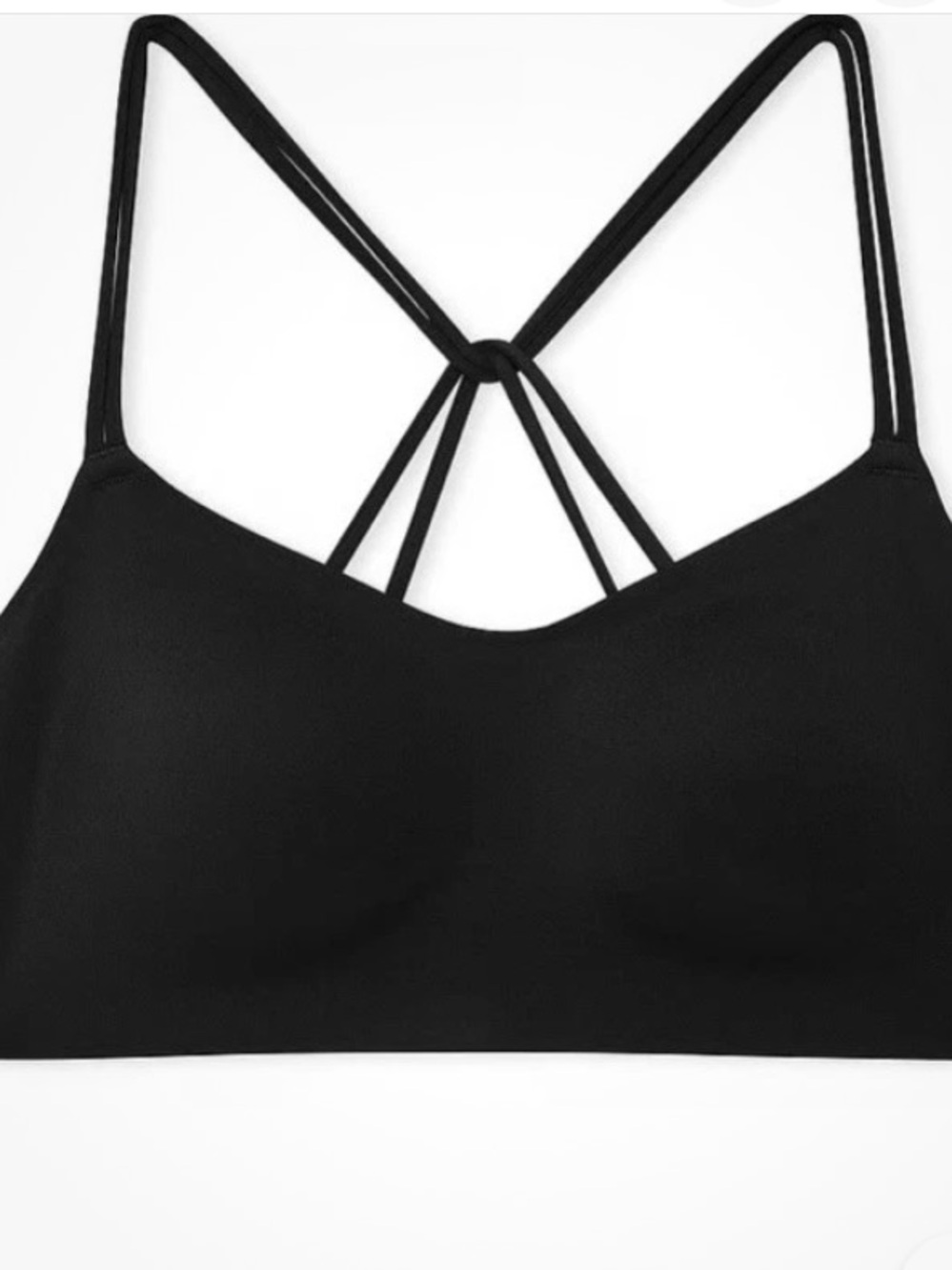 Victoria’s Secret VSX Elevate Stretch Comfort Strappy Back Sports Bra Medium